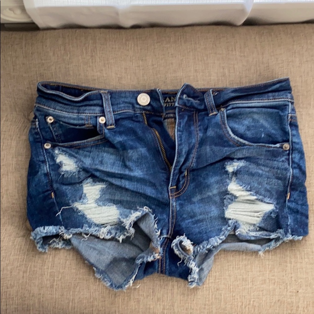 COPY - American Eagle High Rise Shortie- super st…